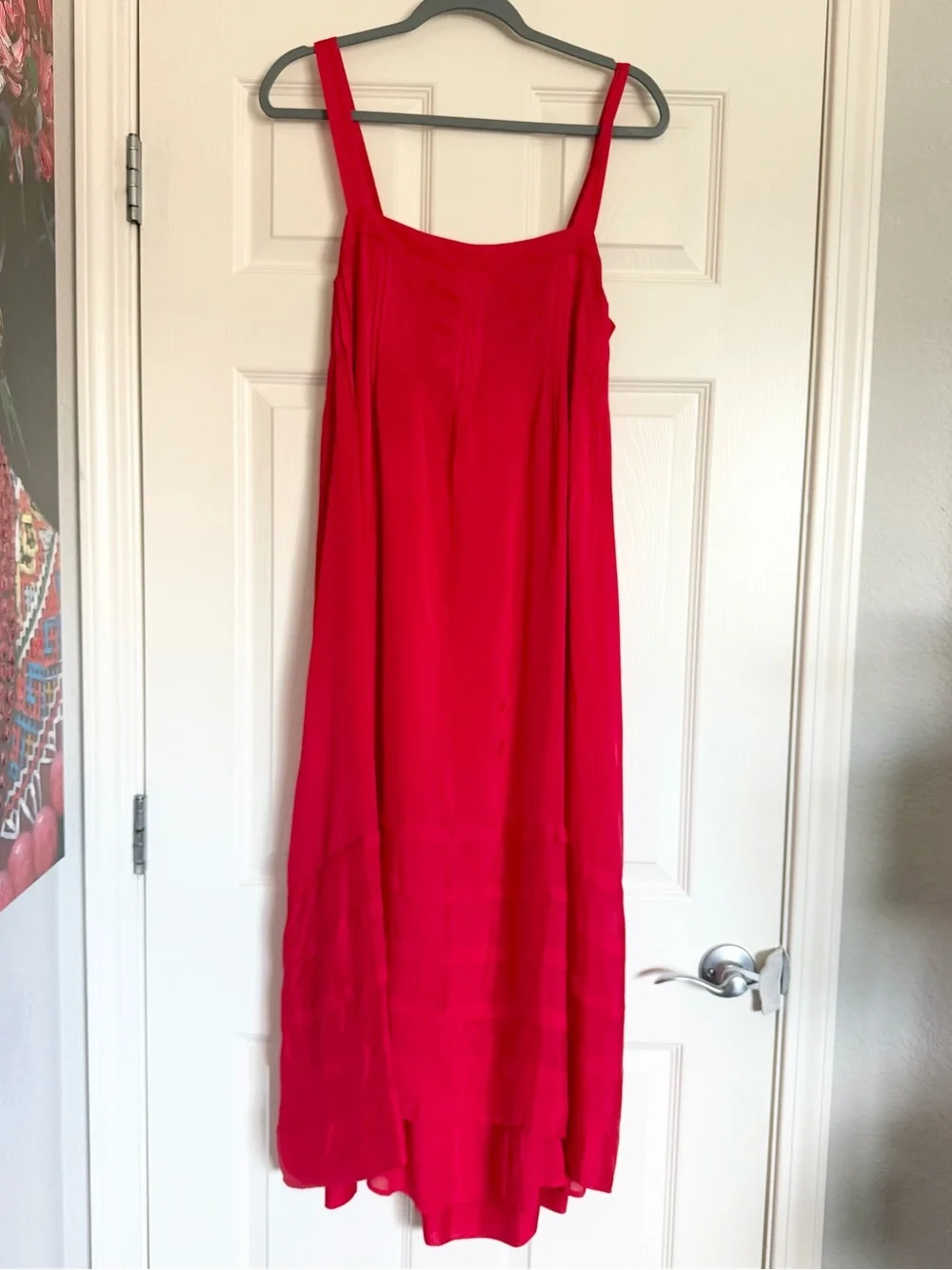 NWT J.Crew Pintuck Midi Dress in Drapey Organza